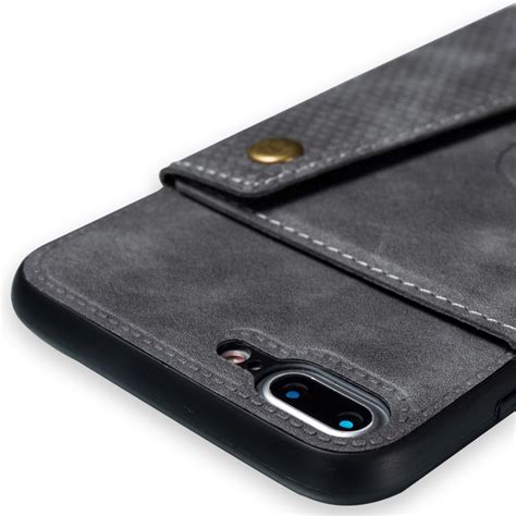 iphone 8 skal med plånbok